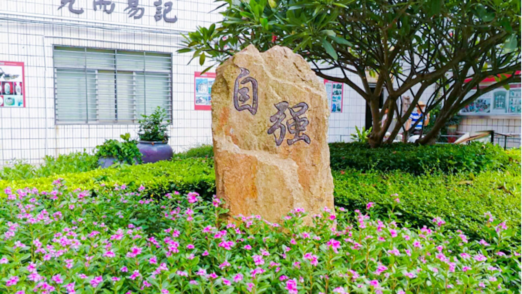 自强石